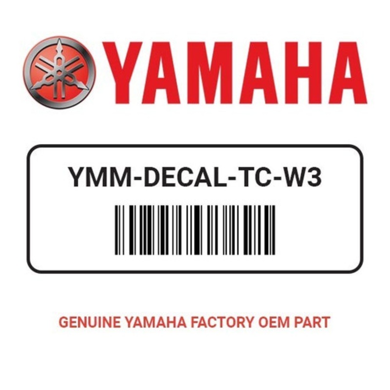 Yamaha YMM-DECAL-TC-W3 Tcw3 Star Labels