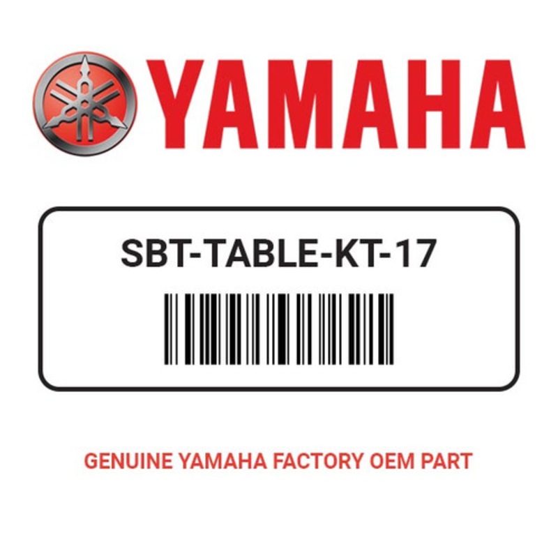 Yamaha SBT-TABLE-KT-17 Table Kit