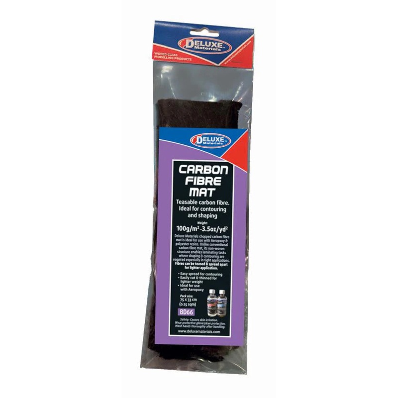 Carbon Fibre Mat 100gsm – 75x33cm