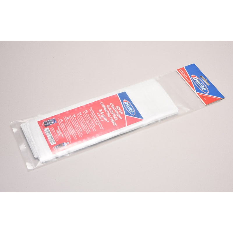 Deluxe Materials Fibreglass Cloth – 34g/Sq.M