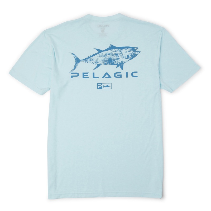 Gyotaku Tuna|Light Blue|S|M|L|XL|XXL|3XL