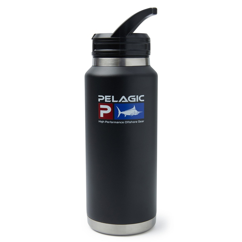 36oz Water Bottle|Black|NS