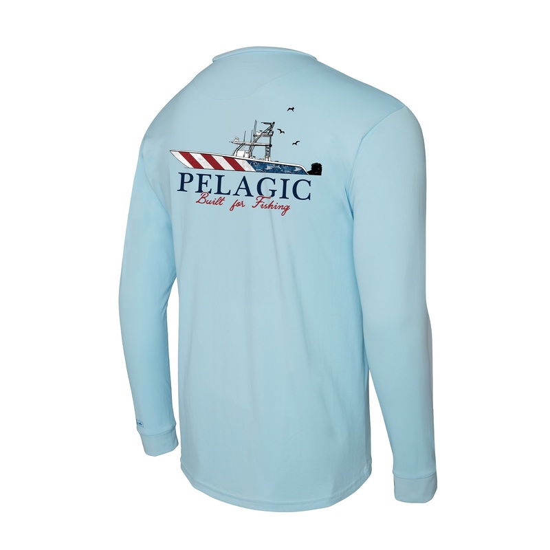 Aquatek Fish N Stripes|Light Blue|S|M|L|XL|XXL|3XL