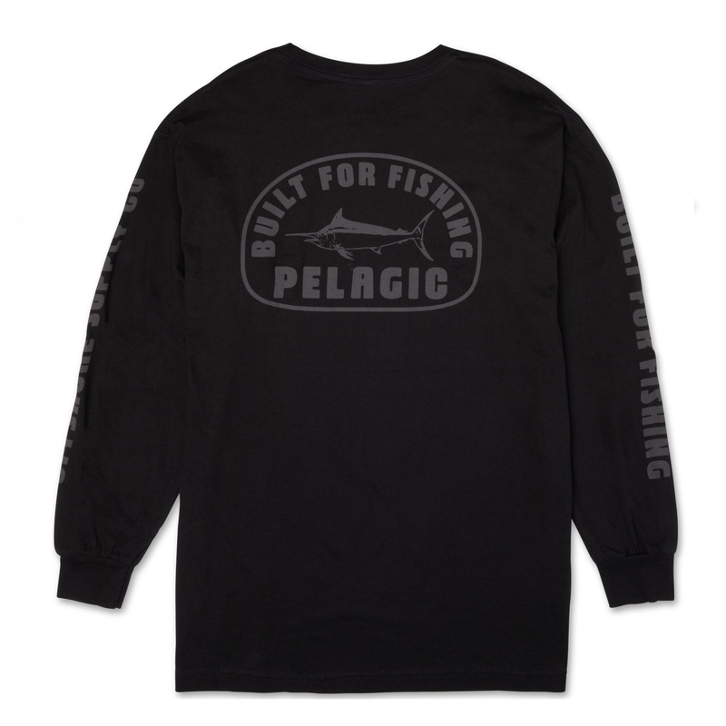 Marlin Stamp LS|Black|S|M|L|XL|XXL|3XL