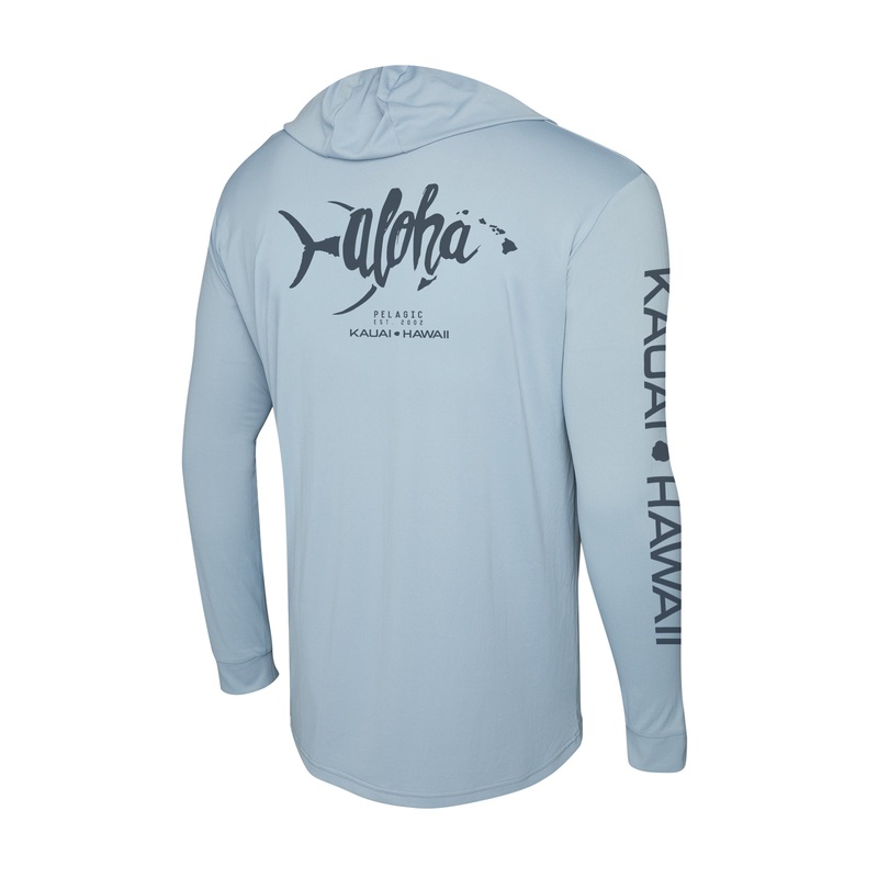 Aquatek Aloha Fish Kauai|Light Blue|S|M|L|XL|XXL|3XL