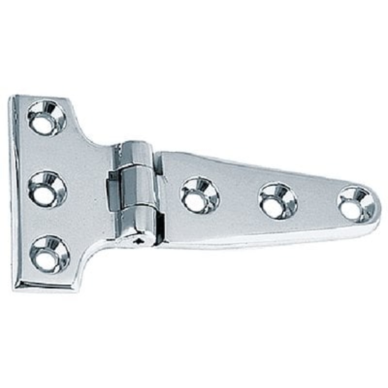 Perko – 4 Chrome Plated Bronze T Hinges – Pair – 0197DP1CHR