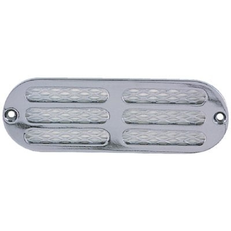 Perko – 6 X 2 Ventilator Chrome Plated Zinc – 1271DP0CHR
