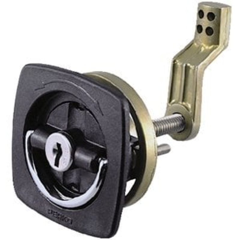 Perko – Flush Lock  – White – 2-1/2 X 2-1/2 – 0931DP2WHT