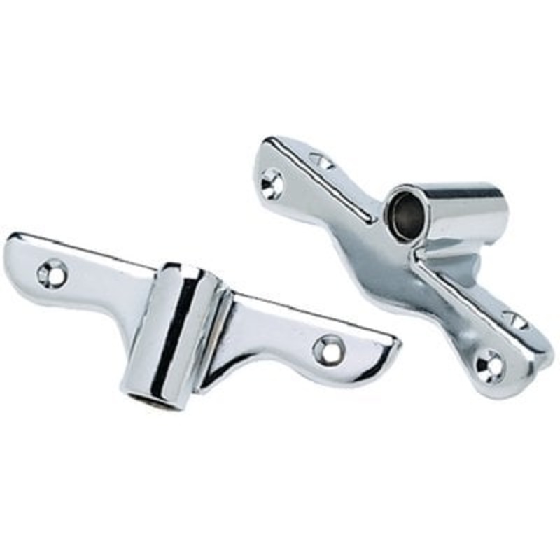 Sea Choice – Chrome Plated Zamak Oarlock Socket Set (Sold as Pair)