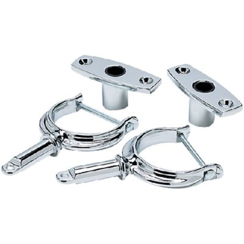Sea Choice – Chrome Plated Zinc Rowlock Set (Sold as Pair) – 70401