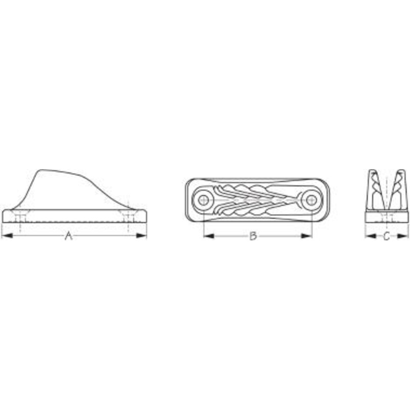Sea-Dog Line – Clamcleat – Major – 4-13/16 – Cl205 – 002050 Bulk