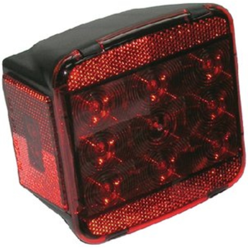 Anderson Marine – LED Under 80 Wide Combination Tail Light – V840L