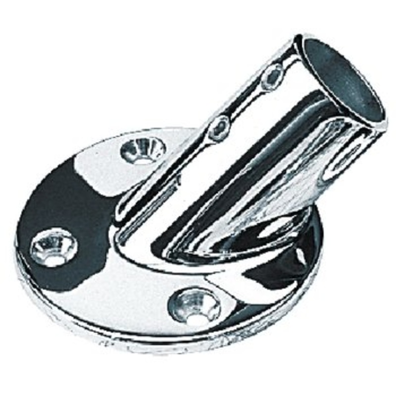 Sea-Dog Line – Round Base 45 Deg 7/8 stainle – 2804501