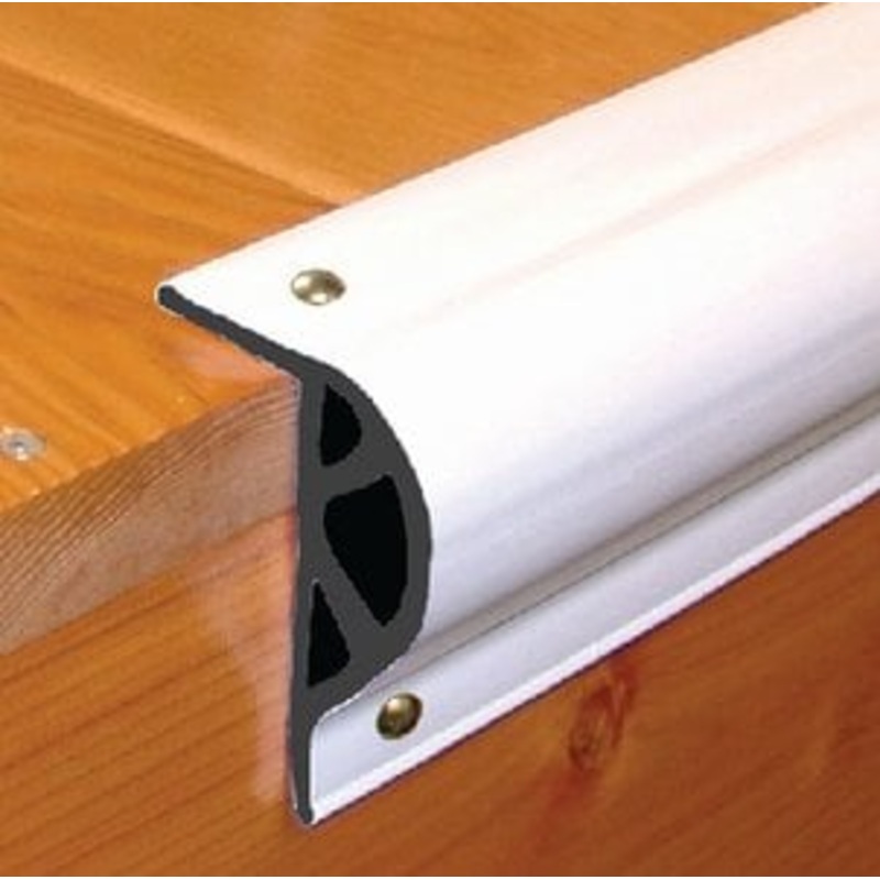 Taylor Made – Commercial Grade Double Molded  P-Shape Profile – White – 10′ Coil 46012
