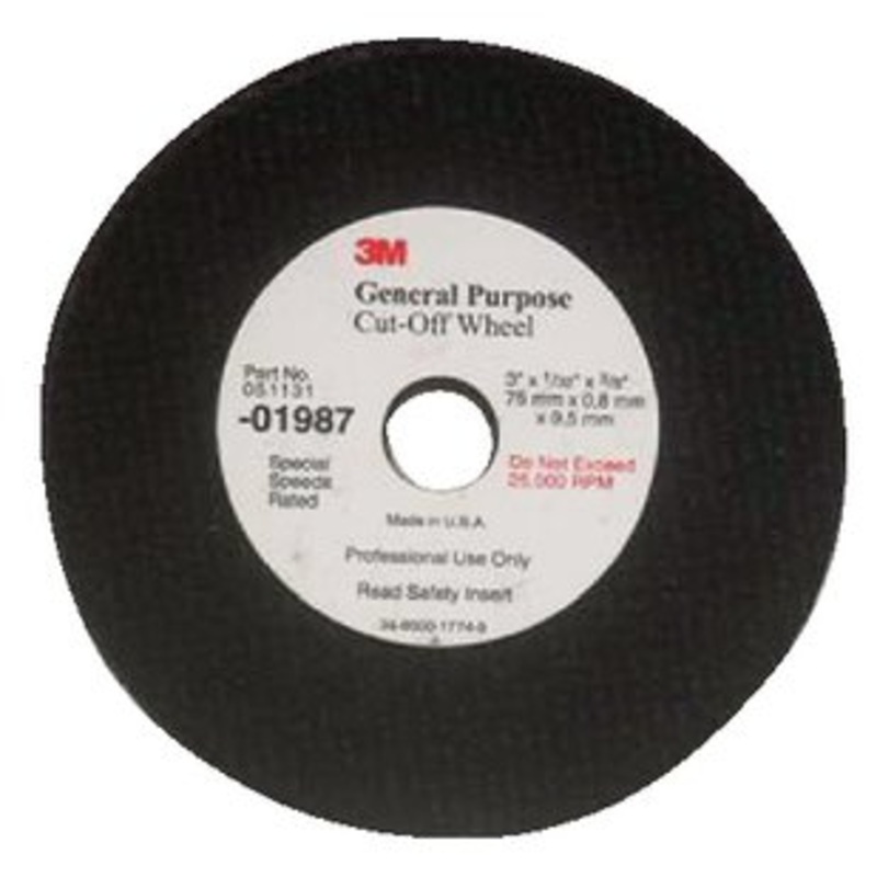 3M – General Purpose Cut-Off Wheel – 3 inch – 1988