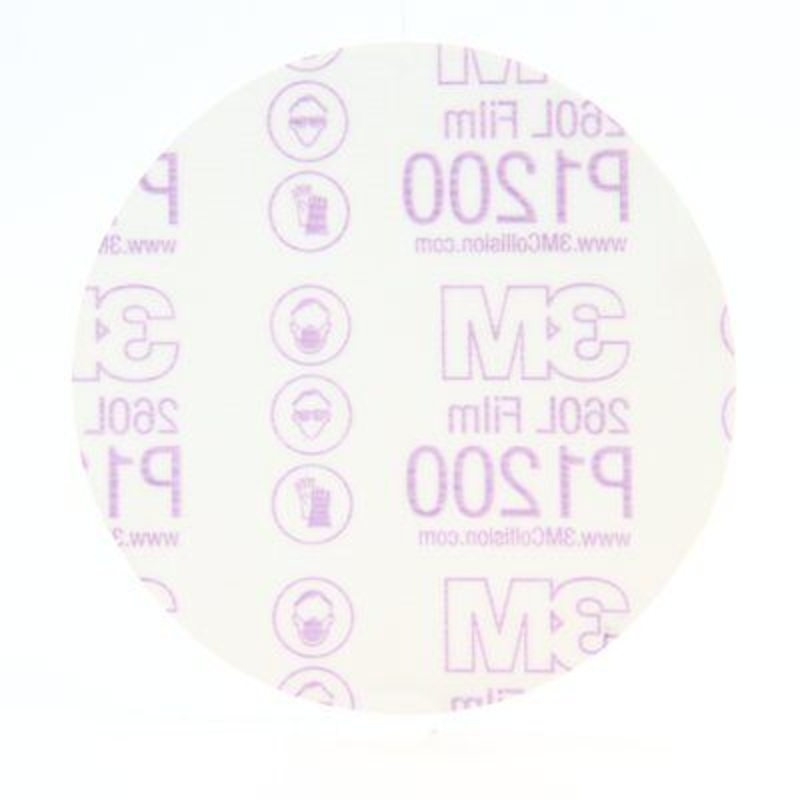 3M – Stikit Finishing Film Abrasive Disc 260L – 6 inch – P1200 Grit – 100 Count – 01318