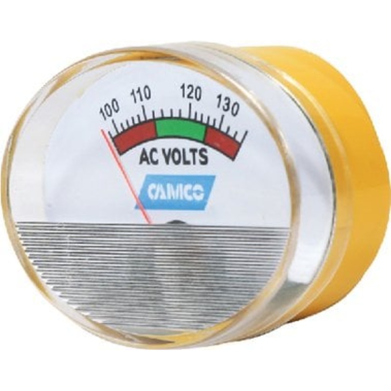 Camco Marine – Ac Line Voltage Meter Replaces P/n 117-55263 Rvx – 55263