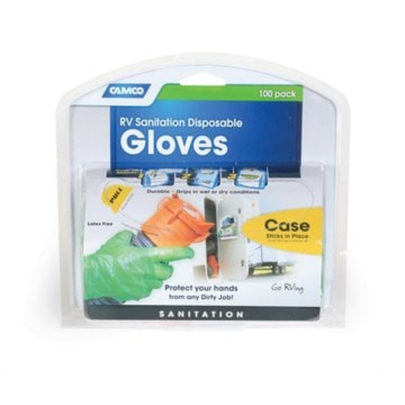 Camco Marine – Disposable Dump Gloves 100ct. Replaces P/n 117-40285 Rvx – 40285