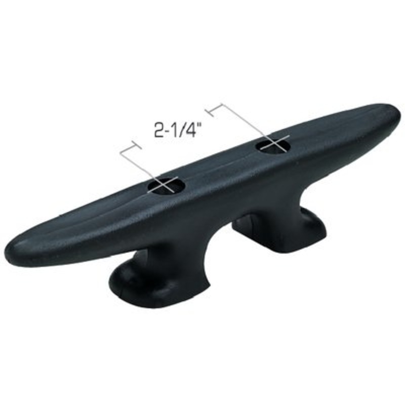Seachoice – Black Nylon Cleat – 8 – Bulk – 30840