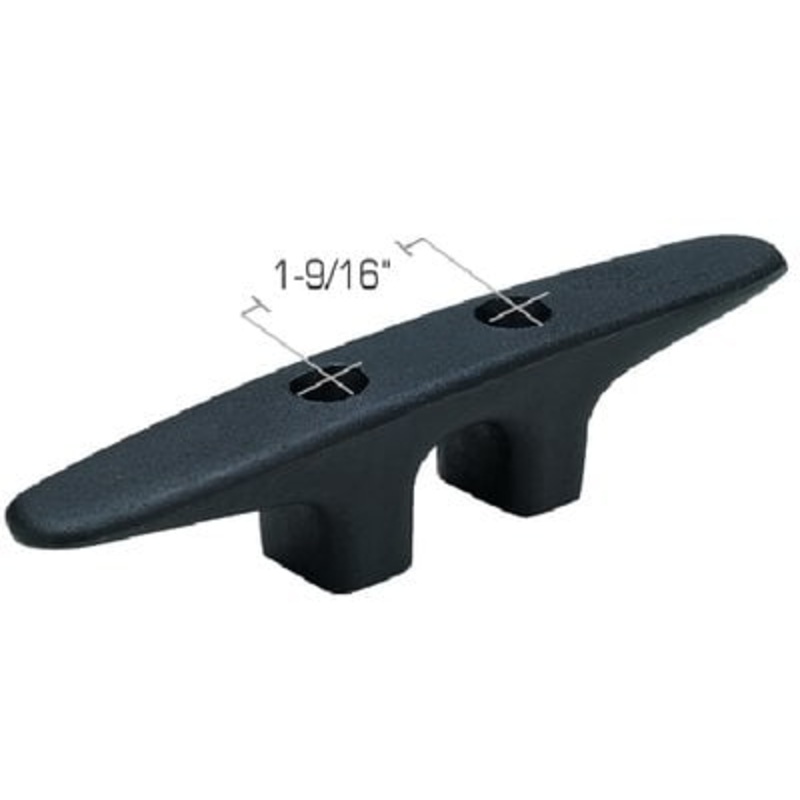 Seachoice – Black Plastic Cleat – 6 – 30821
