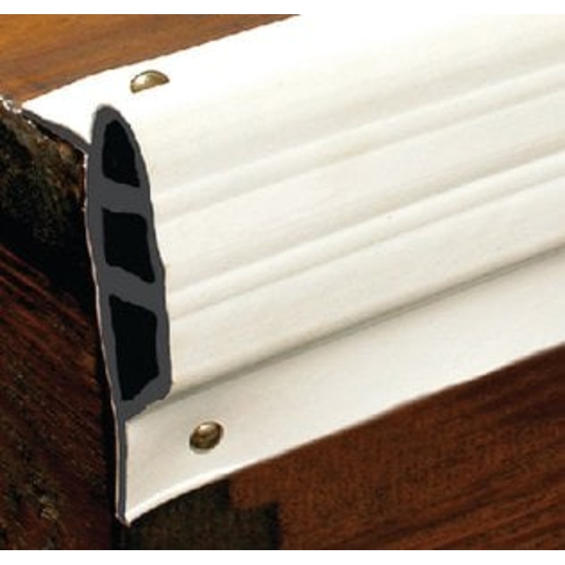 Taylor Made – Heavy Duty Double Molded Medium Edge Gard – White – 10′ Coil Retail – 46058