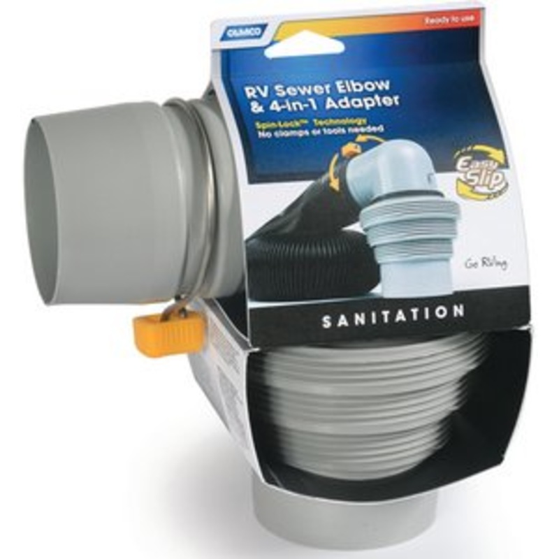 Camco Marine – Easy Slip Sewer Elbow Adapt Replaces P/n 117-39144 Rvx – 39144
