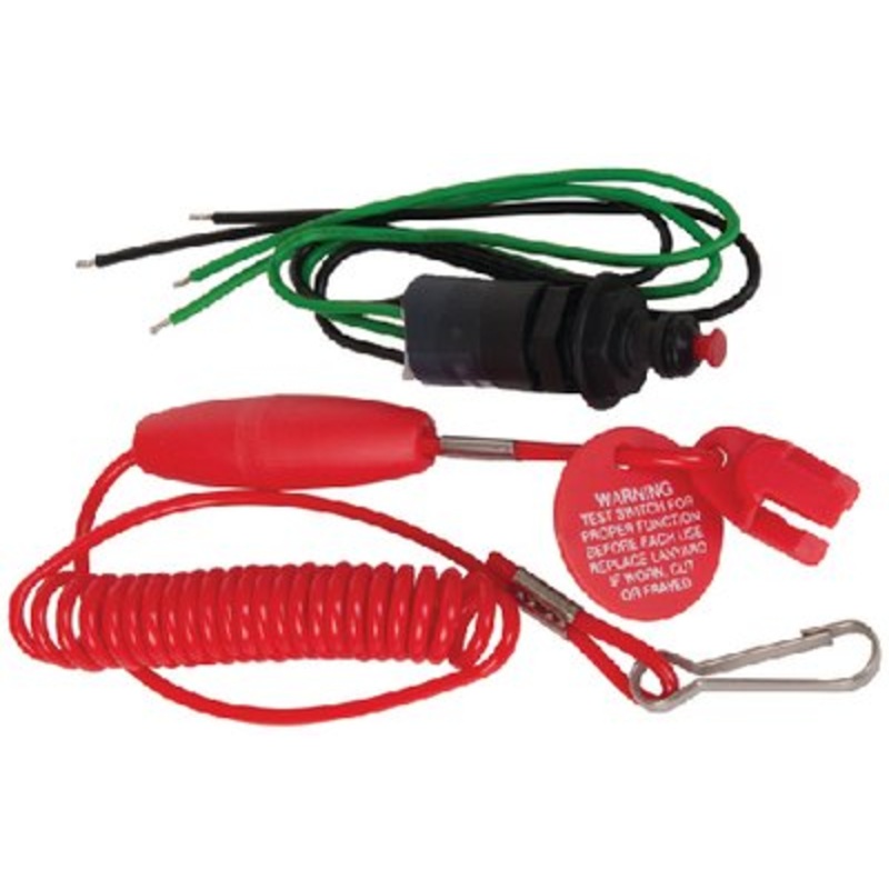 Sierra – Emergency Engine Cut Off Ignition Kill Switch & Lanyard – MP40950