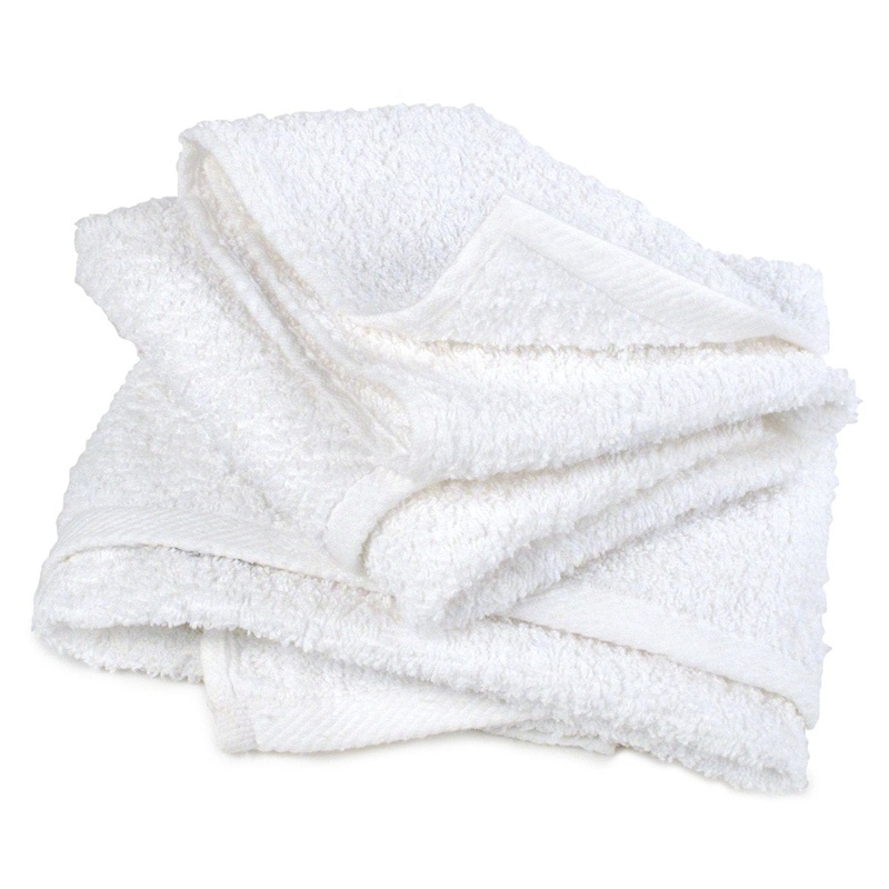 Buffalo Industries – Buffalo Large Terry Hemmed Half Towel Rags – 24 x 24 – 50 lb. Box – 10821