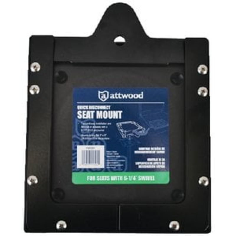 Attwood Marine – Quick Disconnect Seat Mount 6-1/4 Swivel – 11602D1