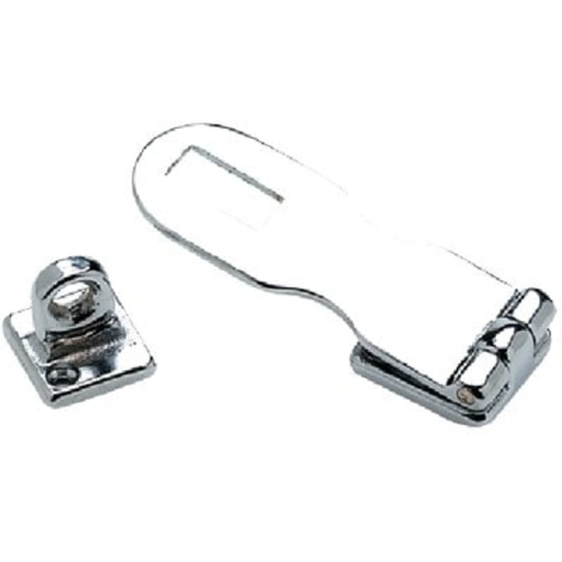 Sea Choice – Chrome Plated Brass Swivel Eye Hasp – 3 – 37091