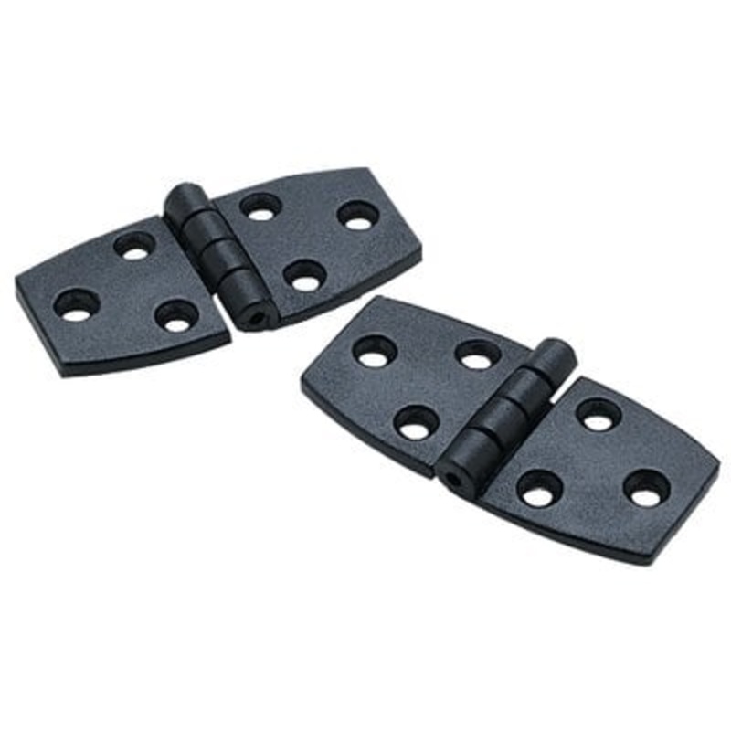 Sea Choice – Door Hinge – Black Nylon – 23/4 x 13/8 – Pair – 34141