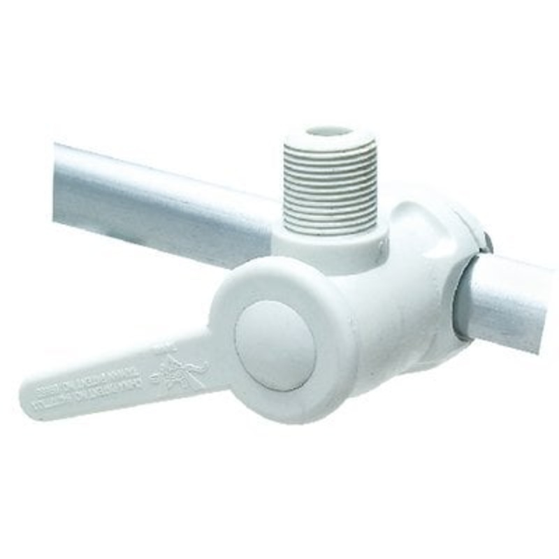 Sea Choice – Nylon Antenna Rail Mount – White – 19561