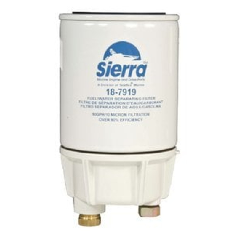 Sierra – Fuel/Water Separator Element w/Metal Collection Bowl – 7929