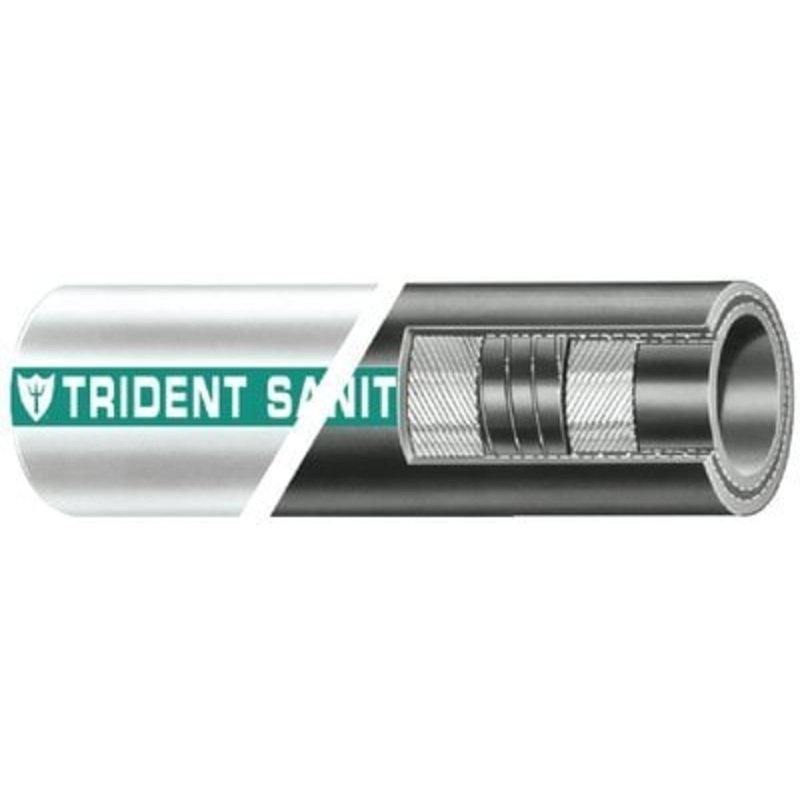 PREMIUM RUBBER SANITATION HOSE (TRIDENT HOSE) – 1021006