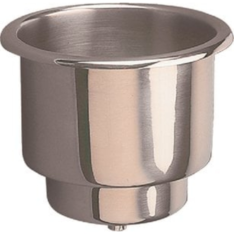 Sea-Dog Line – Flush Mount Combo Drink Holder w/Drain Fitting – 588065