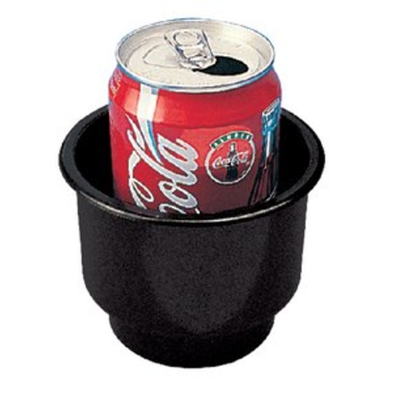 Sea-Dog Line – Flush Mt Drink Holder Combo Black – 588060