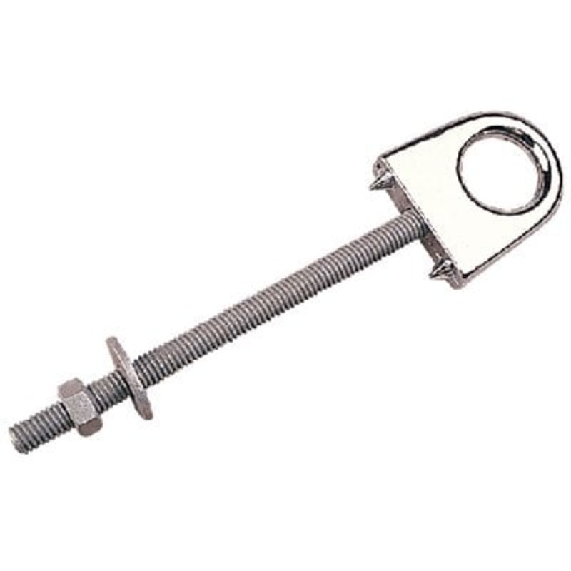 Sea-Dog Line – Chrome Zinc Bow Eye – 3/8 X 3 – 0791331
