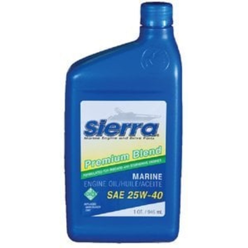 Sierra – Oil-25W40 Fcw I/O-O/B 55 Gal – 94007