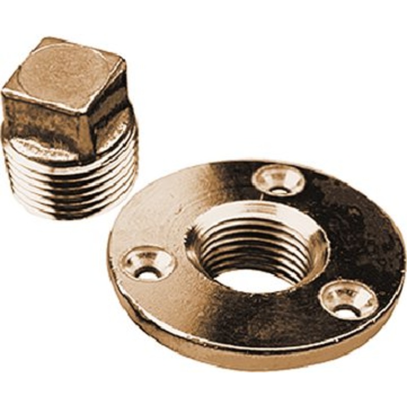 Sea-Dog Line – Bronze Garboard Drain – Machined Bronze – 5200401