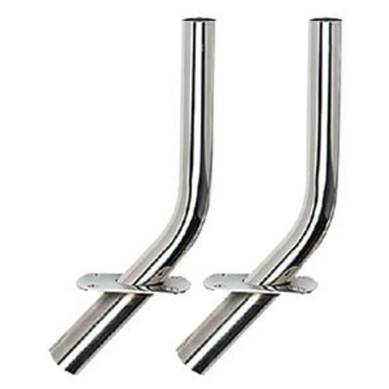 Sea Choice – Stainless Steel Outrigger Pole Holders Fits 11/8 ID Base & 15′ Poles – 88761
