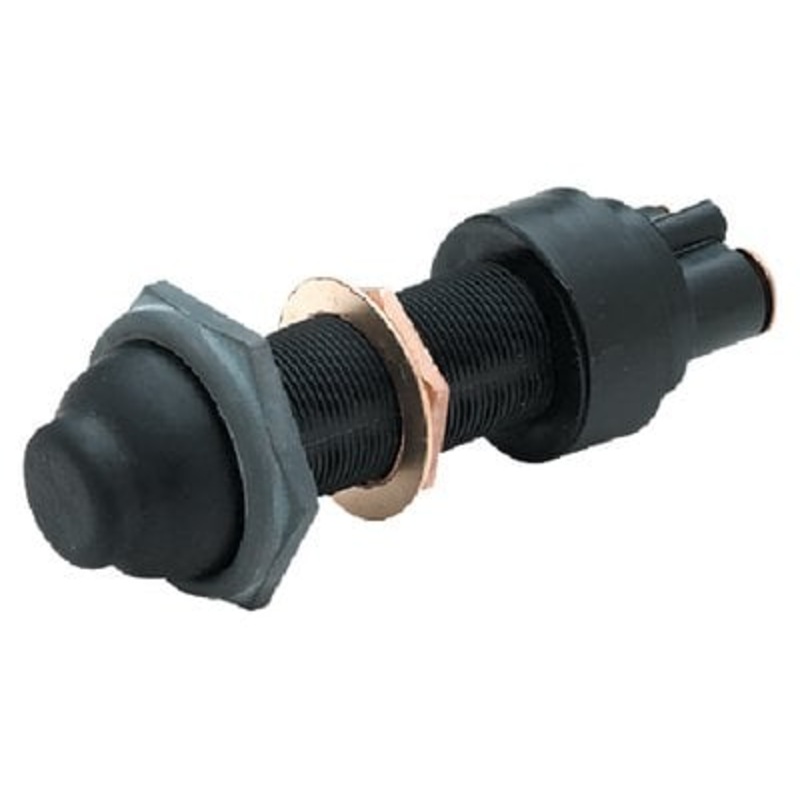 Seachoice – 2 Position Push Button Switch With Polyester Body, Off/mom. On – 11751