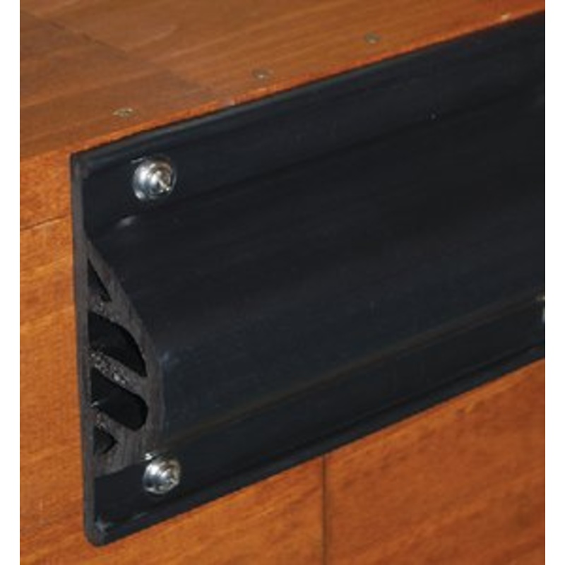 Taylor Made – Dock Pro Commercial Grade Premium Side Gard – Black – 10′ Coil – 45990