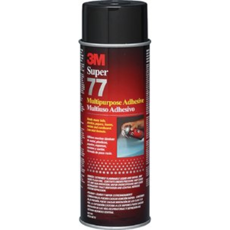 3M – Low Mist Super 77 Spray Adhesive – 24 oz – 21210