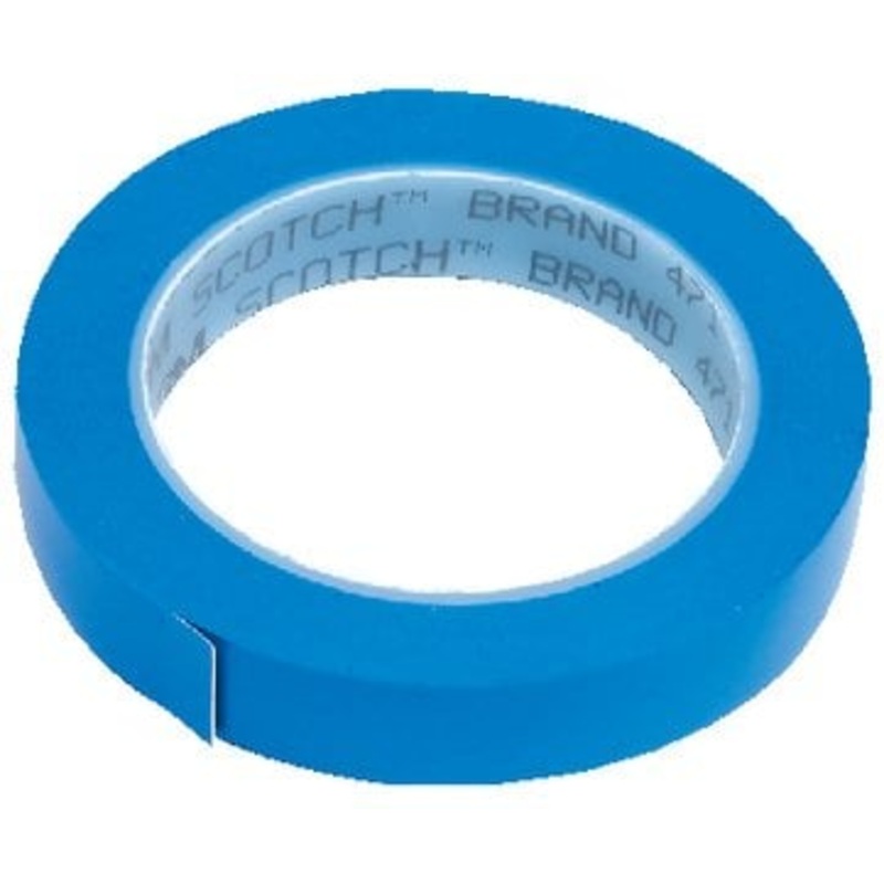 3M – Vinyl Tape #471 – Blue – 3/4 inch x 36 yard – 03120
