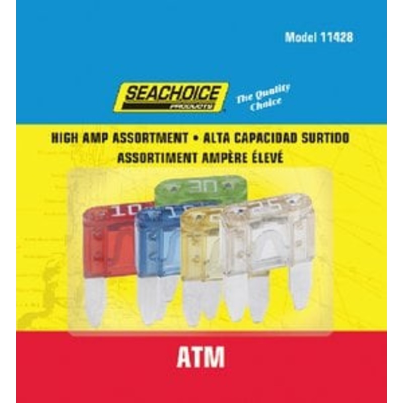 Seachoice – High Amp Atm Glass Fuse Assortment – 11428