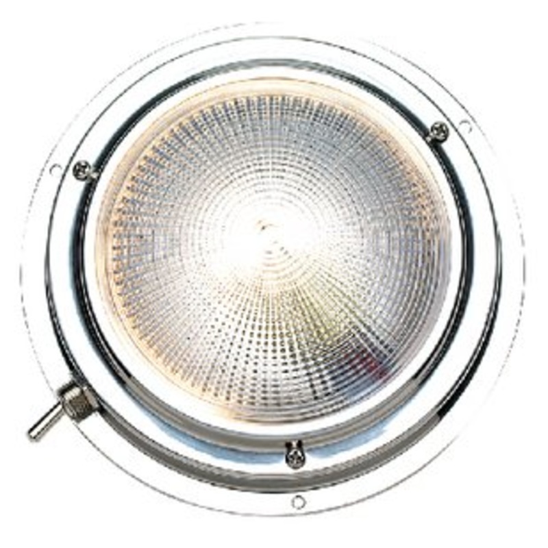 Seachoice Polished Stainless Steel Bright White Led Dome Light – 03291