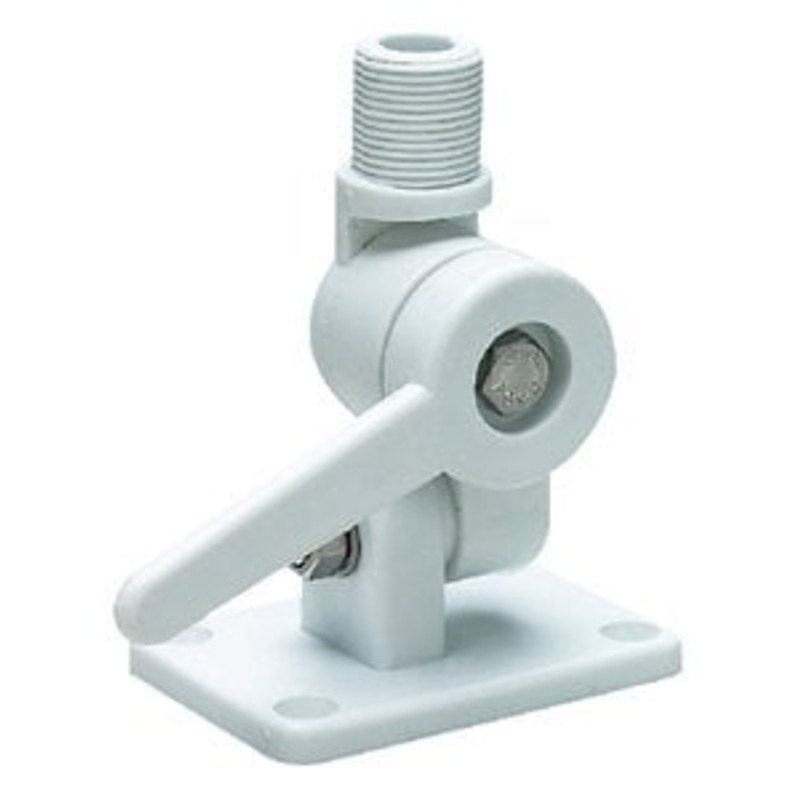 Seachoice – Seachoice Nylon Antenna Ratchet Mount – White – 19501