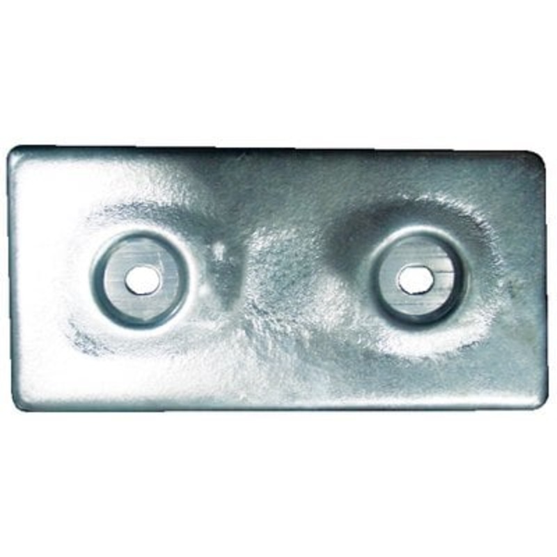 Camp Zinc – Hull Plate Zinc 12 X 6 X 1 – ZHC17
