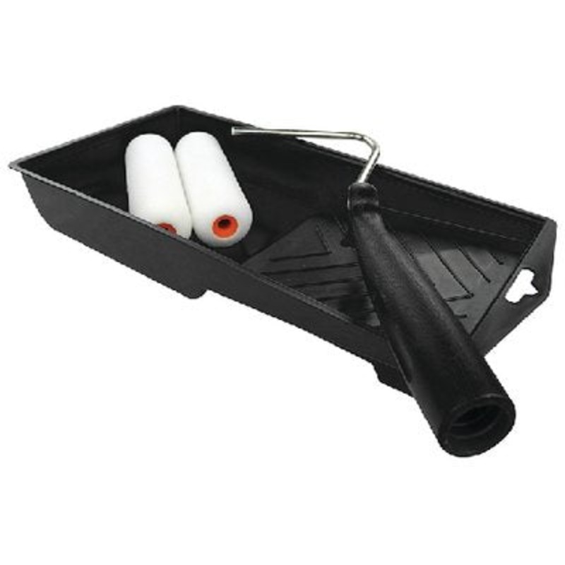 Sea Choice – 4 Mini Roller Tray Kit (Includes Tray, Roller Frame, and 2 Roller Covers) – 92951