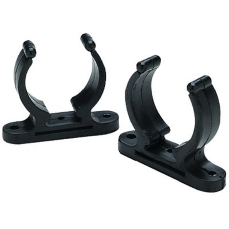 Sea Choice – Black Nylon Boat Hook Clips (2 Per Pack) – 71001